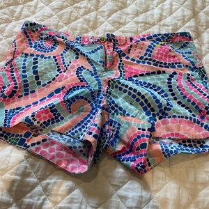 Lilly Pulitzer multicolor shorts size 8